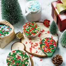 Christmas sprinkles cake food coloring set food grade tasteless for baking icing decorating fondant