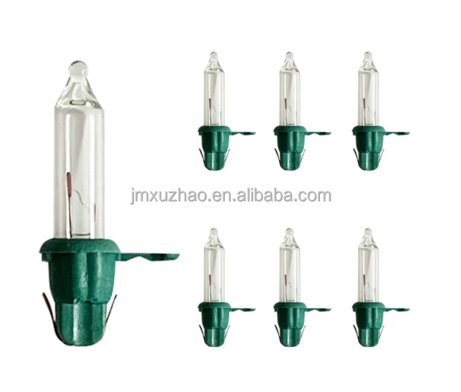300 Replacement Mini Bulbs Incandescent 2.5 Volt 0.425 Watts Christmas Lights 