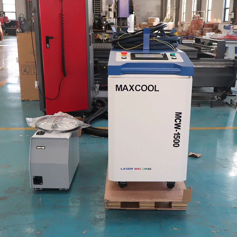 Maxcool 3-in-1 Fiber Laser Machine MCW-1500 for Welding, Cutting ...