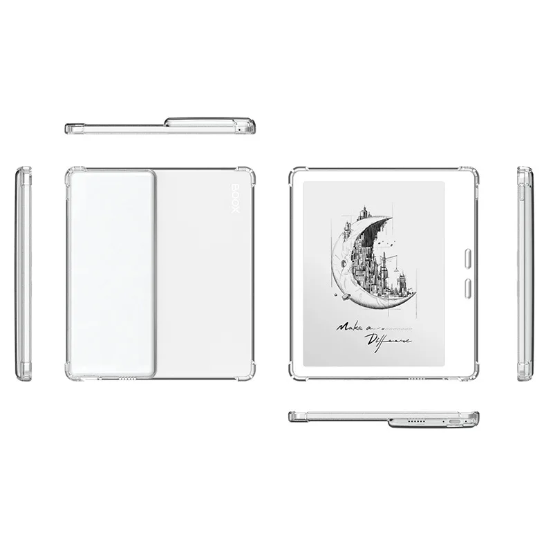 Shockproof Clear Case for Onyx Boox Leaf5/5c 7.0