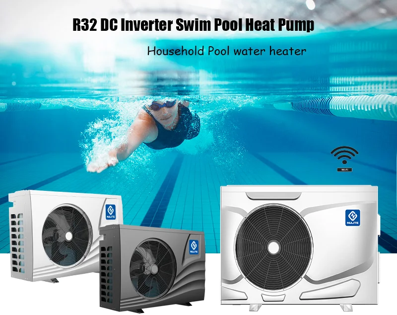 10kw 15kw 28kw Wifi R32 Pompe A Chaleur Air Source Inverter Swimming ...