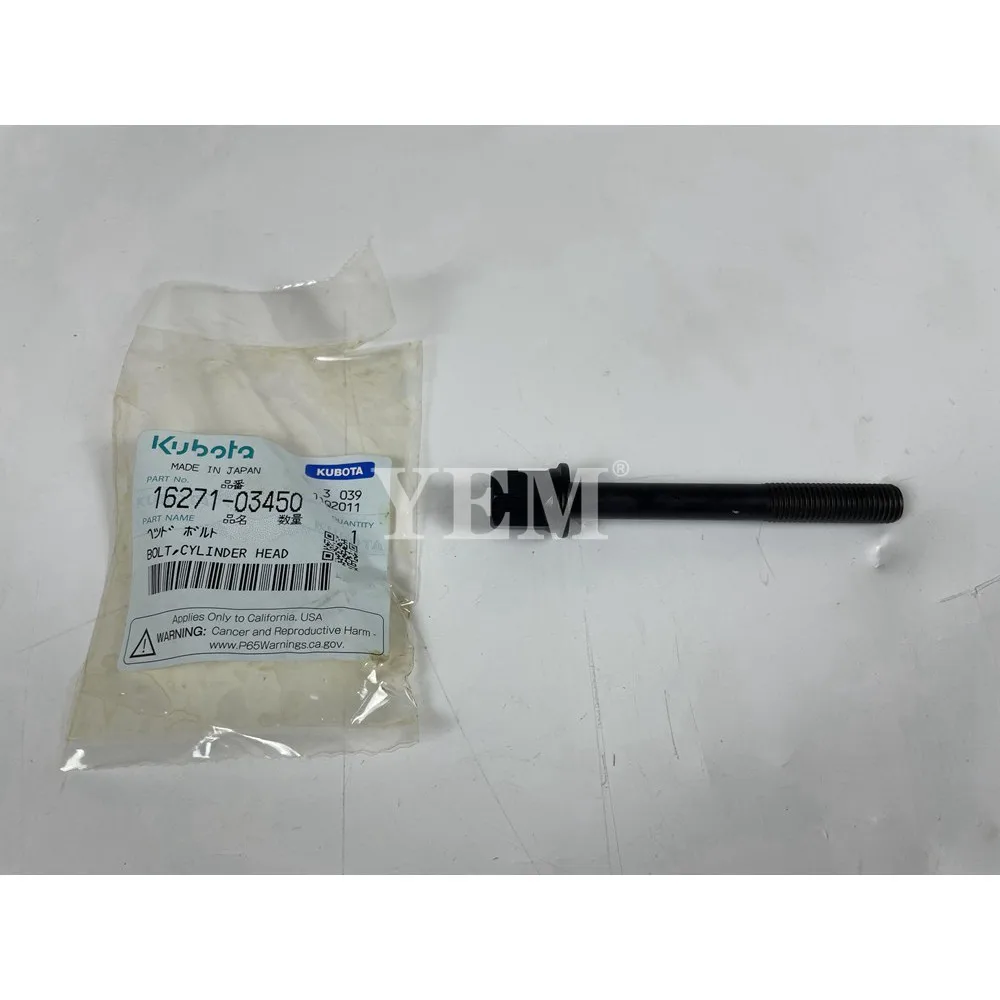 Cylinder Head Screw 16271-03450 Fit for Kubota D1005