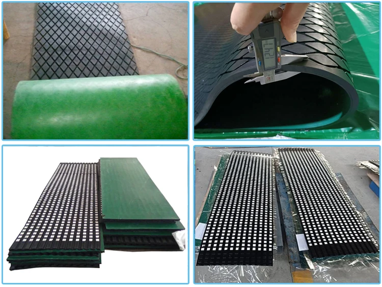 Diamond Pattern Rubber Layered Conveyor Diamond Pattern 8mm Pulley Lagging Rubber Sheet - Buy ...