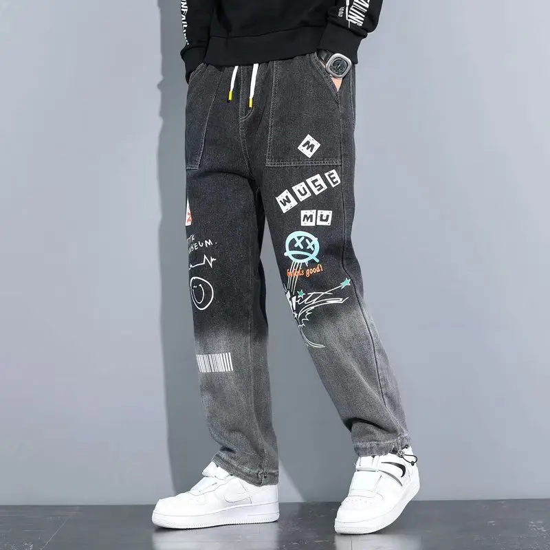 国内で当店のみ CFIERCE - CARTOON LOOSE JEANS CARTOON LOOSE JEANS – CFierce
