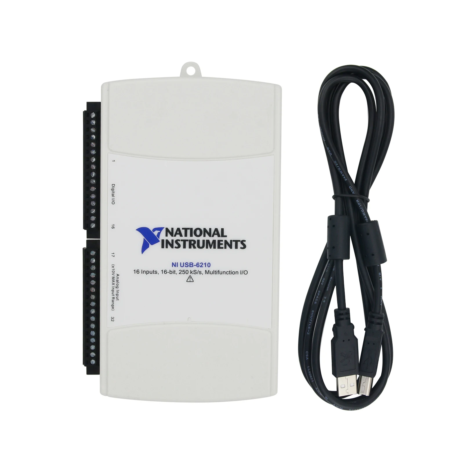 USB-6210 Data Acquisition Card - 16 Input, 16bit, 250ks/s