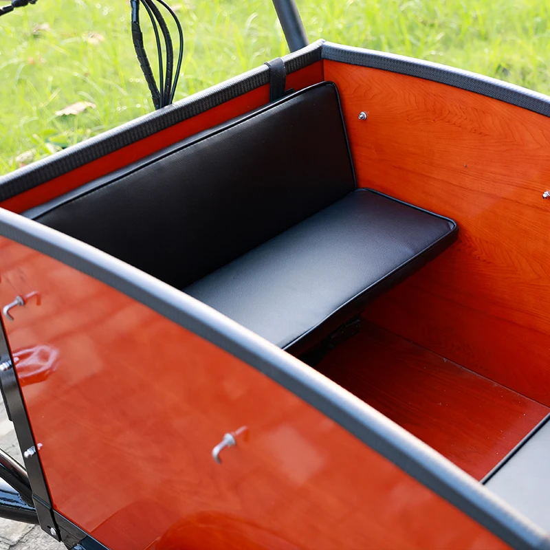 準備完了！送料込みの3輪前積載電動補助ファミリー貨物自転車