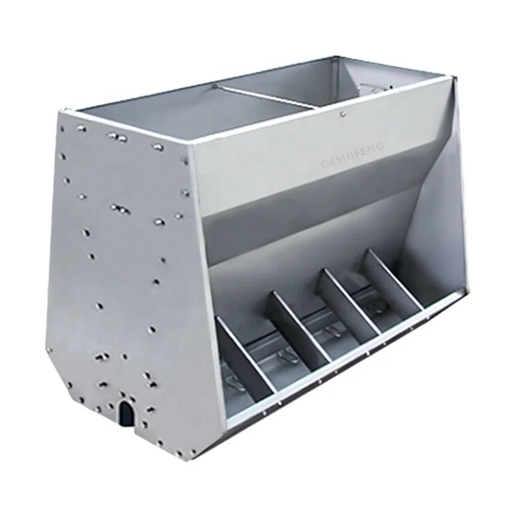Automatic Feeding System Floor Feeding System for Cattle Pig Farm House Ground Poultry Feed Equipment Long Building