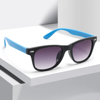 2023 Wholesale New Arrival Square Plastic Frame Children Sunglasses Latest Designer Sun Glasses For Kids