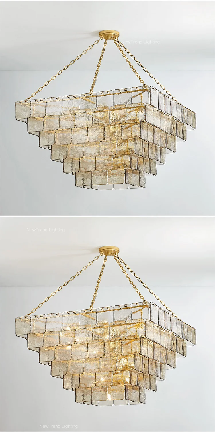 cpl 458 modern nordic style murano glass chandelier  minimalist designer led pendant light for dining room murano glass led chandelier lamp-3