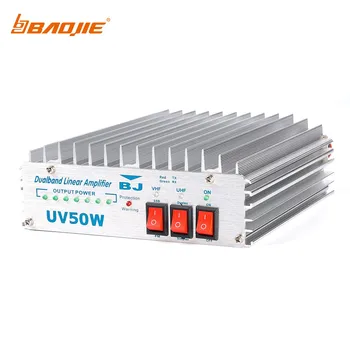 Bj-Uv50W Professional Hf Dualband Linear Cb Radio Power Amplifier With High Power Output 136-174Mhz/400-470Mhz