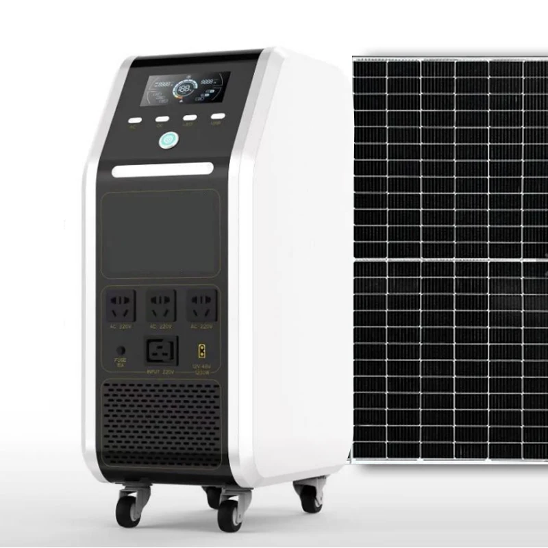 3kw 5kw Small Solar Power Station  Ess Inverter Lithium Battery Energy Storage All-in-One System Mini Home Solar Generators//