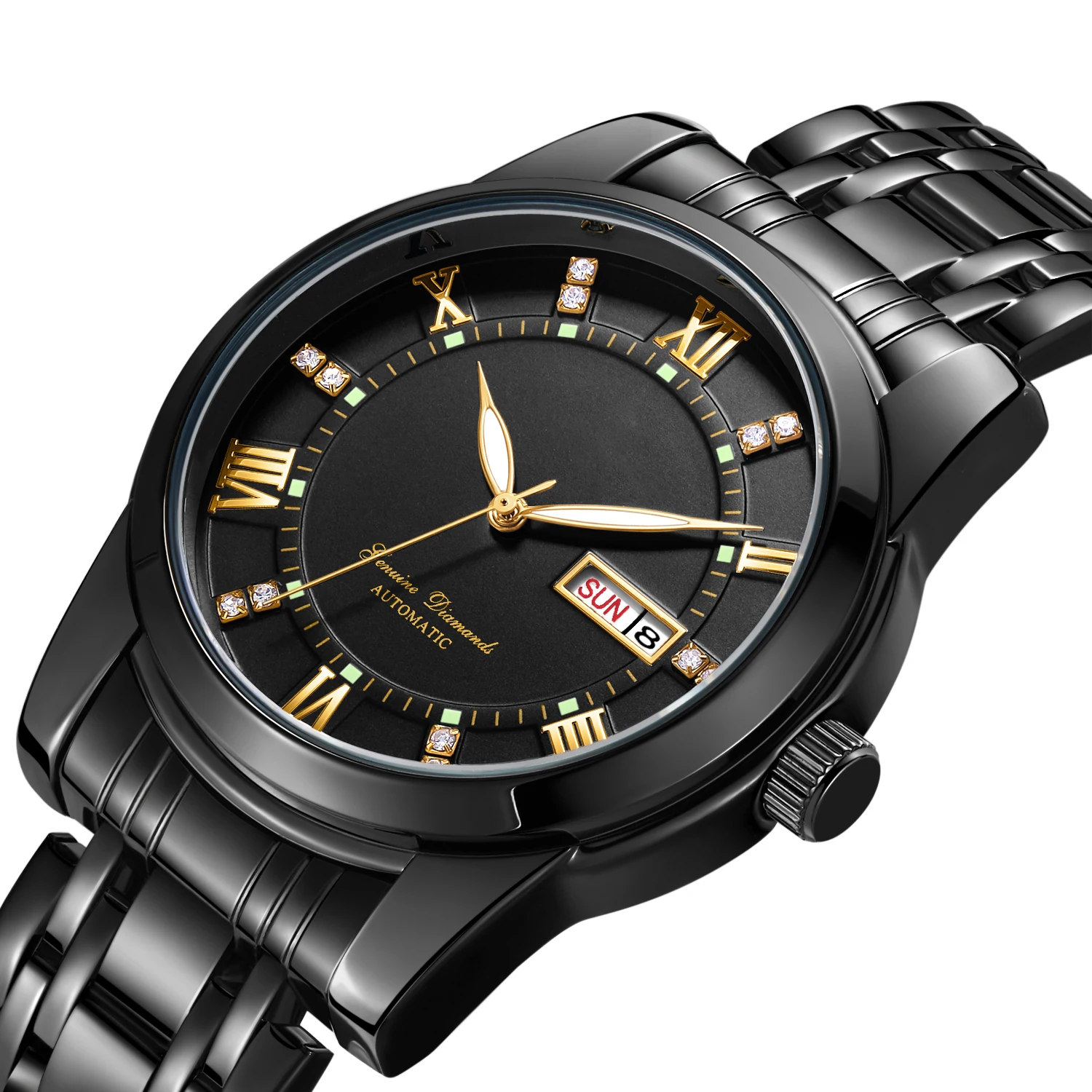 Brand Custom Analog Watch for Man Luxury Waterproof Luminous Date Men  Wristwatch Montre Pour Hommes Automatic Watch