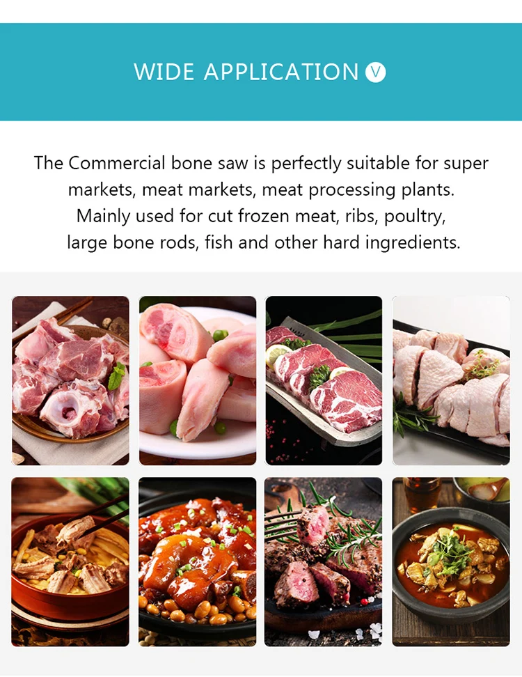 FEST Electric Hand Small Held Frozen Meat Bone Cutter Sawing Machine