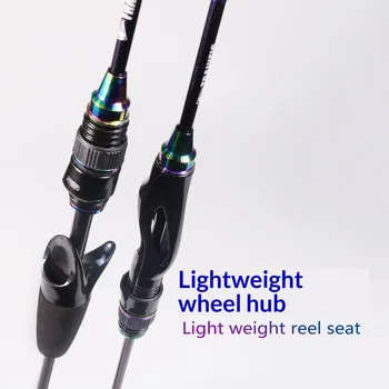 Grafted Glass Fiber Horse Mouth Rod Micro-Object Lu Ya Ultra Soft Action Stream Fishing Rod Weihai Factory Spot – Soft Lure – view 4