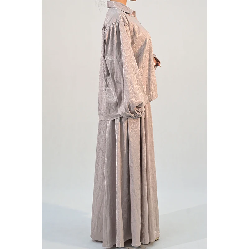 Elegant Abaya Modest Fashion Exquisitely Luxurious Feel Abaya Women Muslim Dress