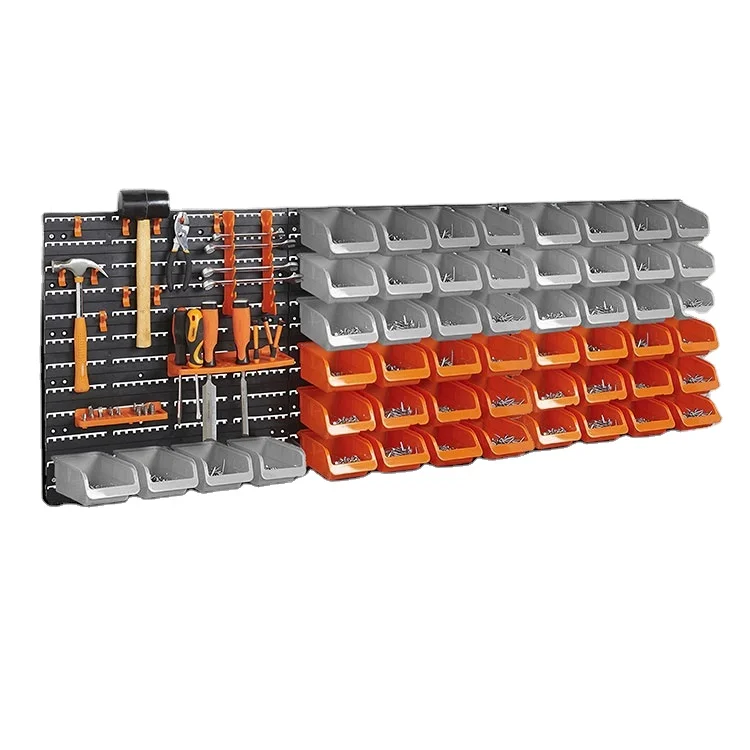 Настенный большой вместительный ящик для хранения пластиковые настенные Висячие ящики для хранения для организации инструментов