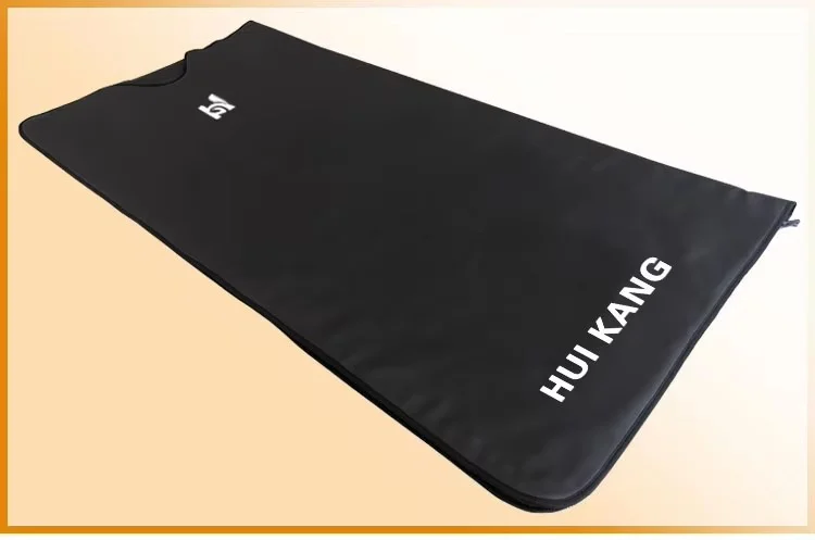 Portable Far Infrared Sauna Blanket with 1 Year Warranty 180x180cm Size and 110-240V Voltage for Home Use