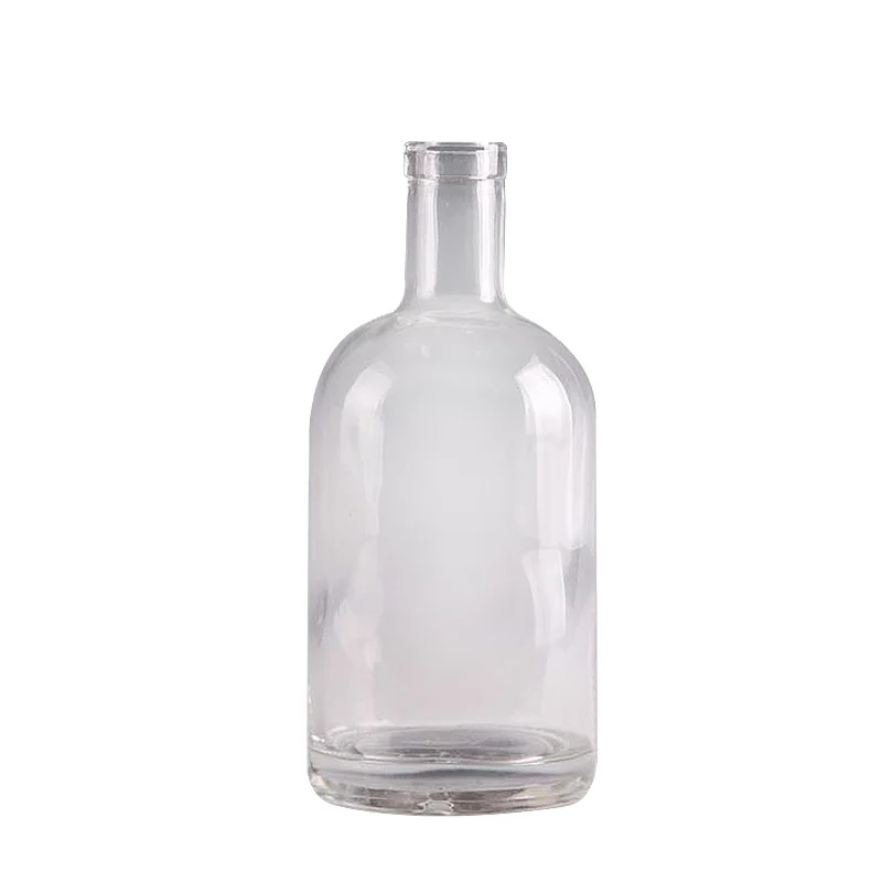 White Empty Vodka Sprits Screw Cap Wholesale Glass Liquor Bottles - Buy ...