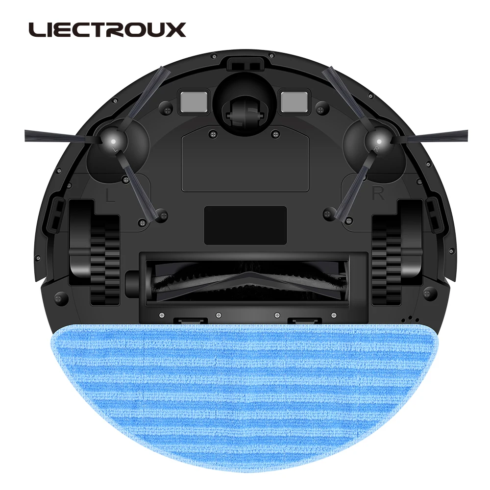 Автоматический перезаряжаемый умный робот-пылесос LIECTROUX, лазерное позиционирование с сильным всасыванием XR500