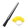 Measuring rod, measuring ring, yellow
