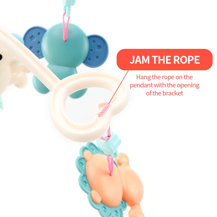 Заводная коробка, милая форма, детская игрушка, погремушка, музыкальный вращающийся детский плохой колокольчик