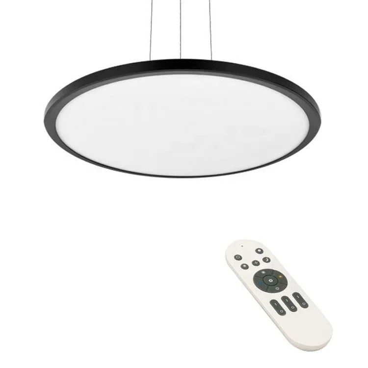 Remote Control CCT Changeable 24W 30W 40W 48W 72W 96W Suspending Ceiling Round Cct Adjustable Led Panel Light