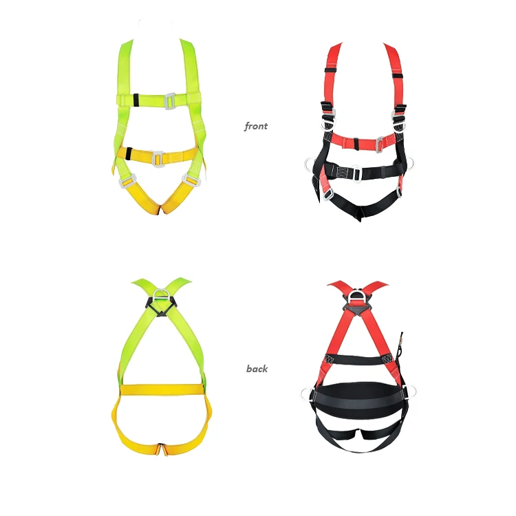 Ce Standard High Quality Fall Safe Protection 5 Points Safety Belt Adjustable Full Body Rescue