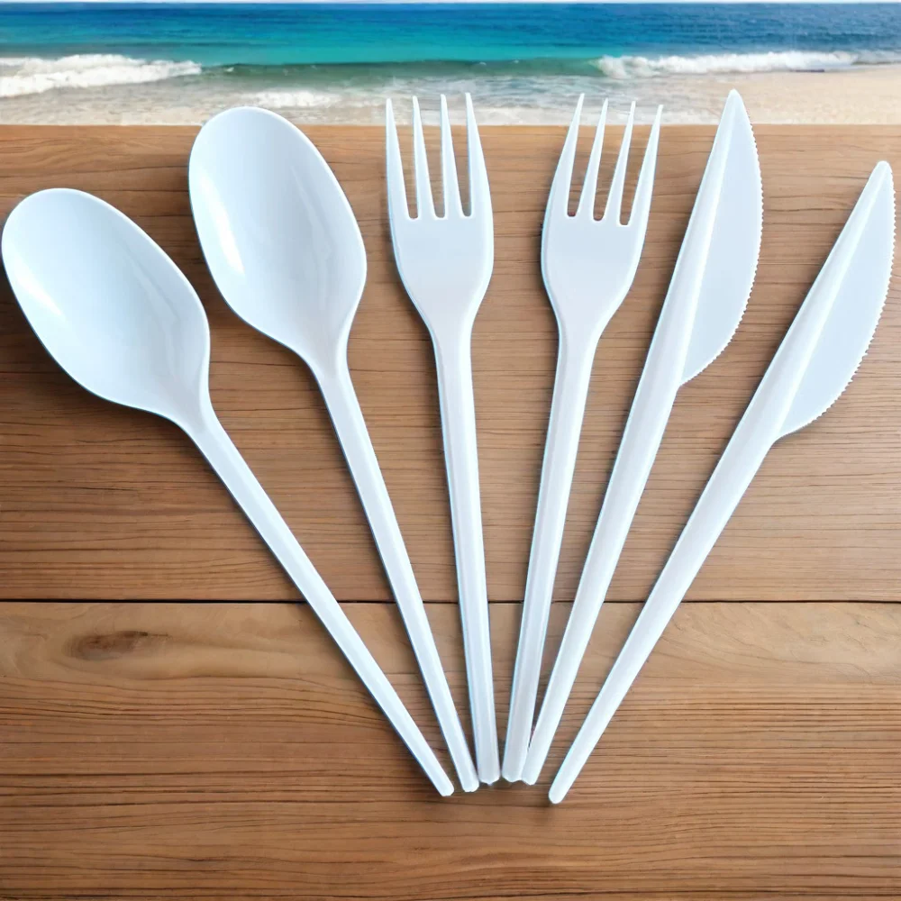 Bpa Free Disposable Plastic Ps Cutlery Sets Honey Spoons Coffee Spoons ...