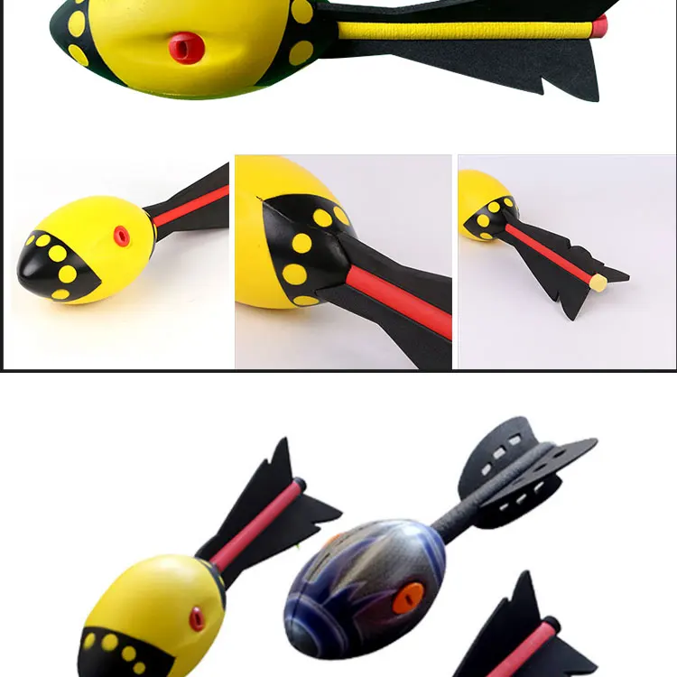 Torpedo Javelin With Sound Soft Preschool Education Equipment Children Javelin Fun Track And Field Sports