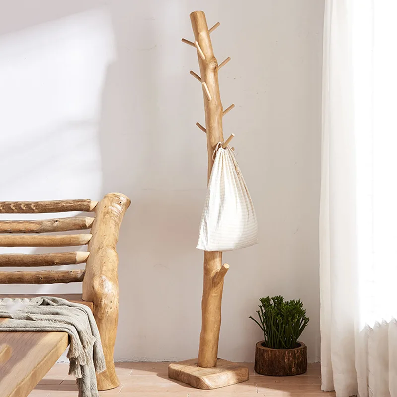 Coat Hat Tree Coat Hanger Holder Enterway Hall Base Hat, Farmhouse Decor  Vintage Rustic Coat Rack Free Standing Wooden 10 Piece