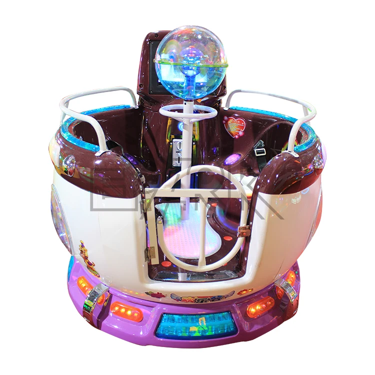 Kiddie Riding 2 Seats Mini Capsule Rotating Rides High Quality  Amusement Rides Merry Go Round