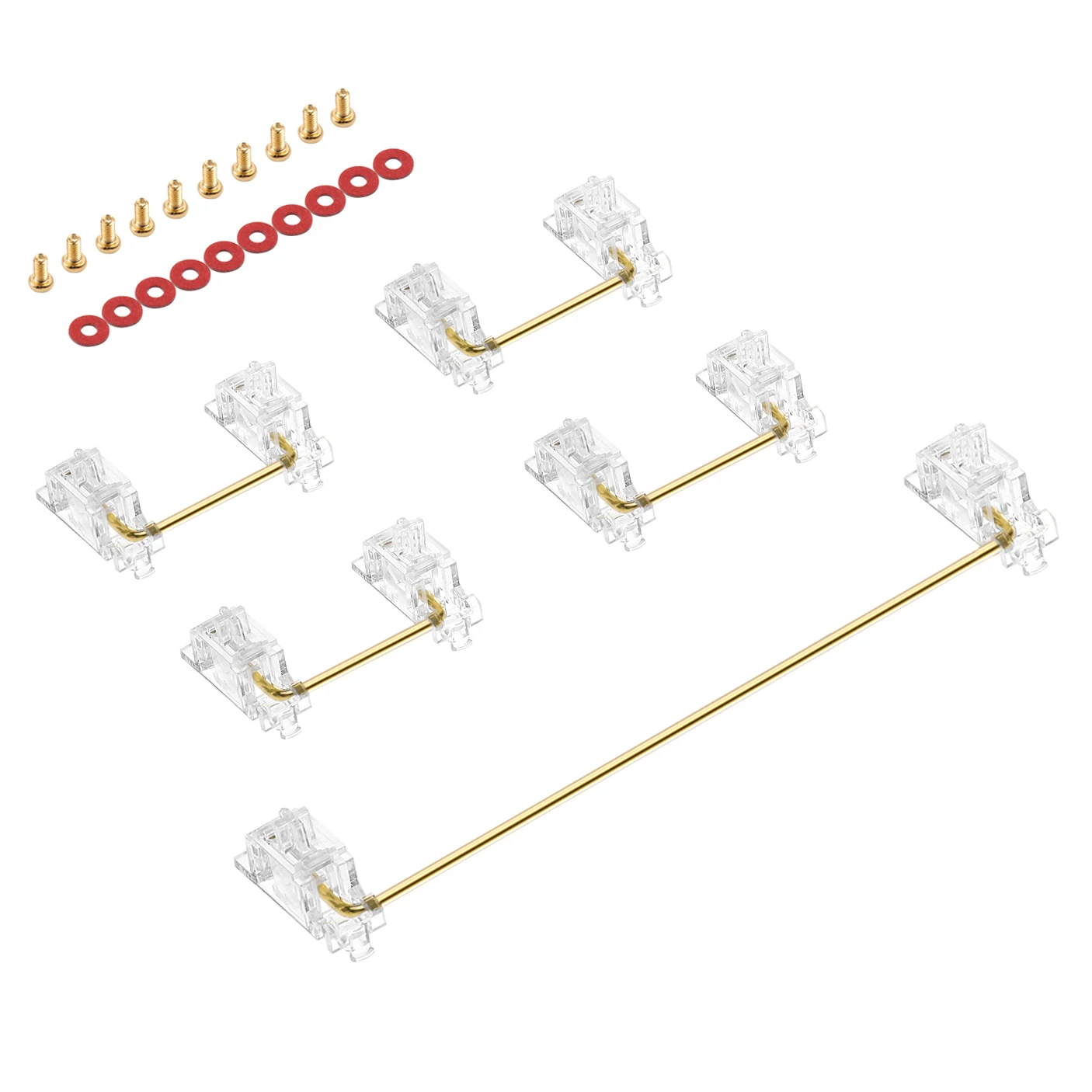 Durock Pcb Mount Stabilizers V2 Patent Nonstripping Wire Screwin Stabilizers 2u 3u 6.25u 7u