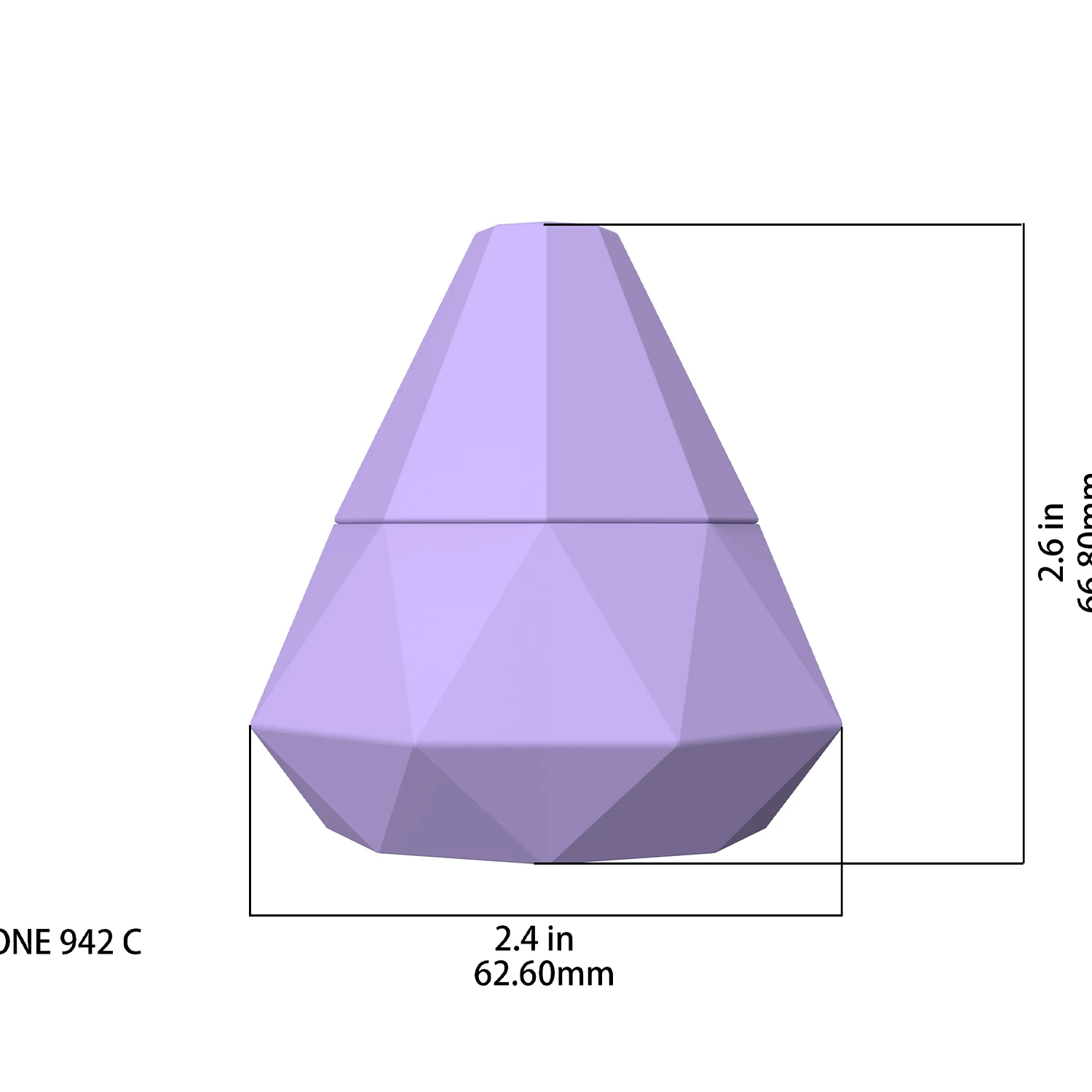 New Design Vibrator for Women Diamond Shape Suction Toy Whisper Quiet Nipple Sucker Clitoralis Stimulator Toy