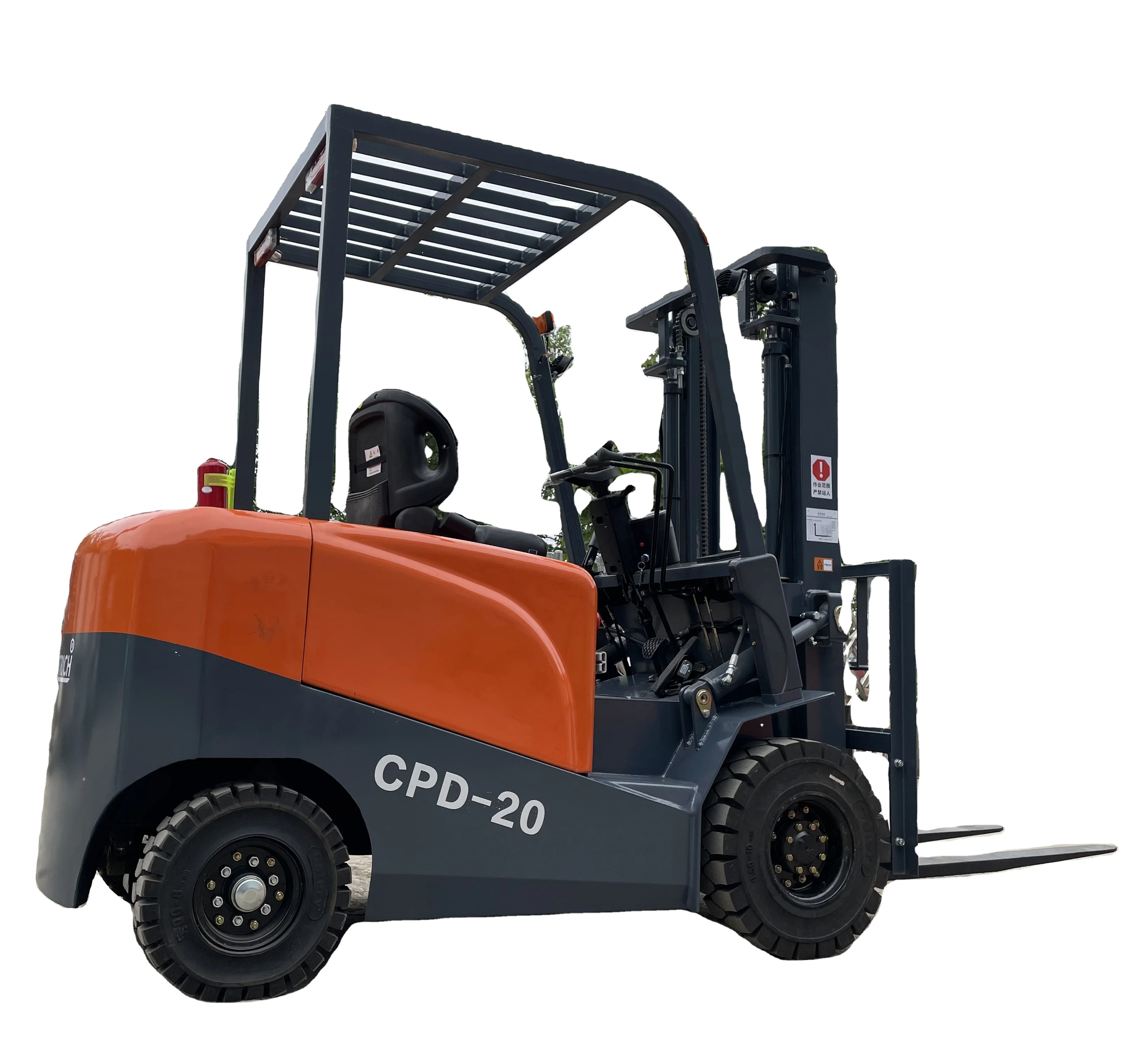 2000KG Lifting Height 3m 2ton Pallet Four Wheel Motorcycle Truck Hydraulic Lifting Platform Forkliftwith Automatic Transmission