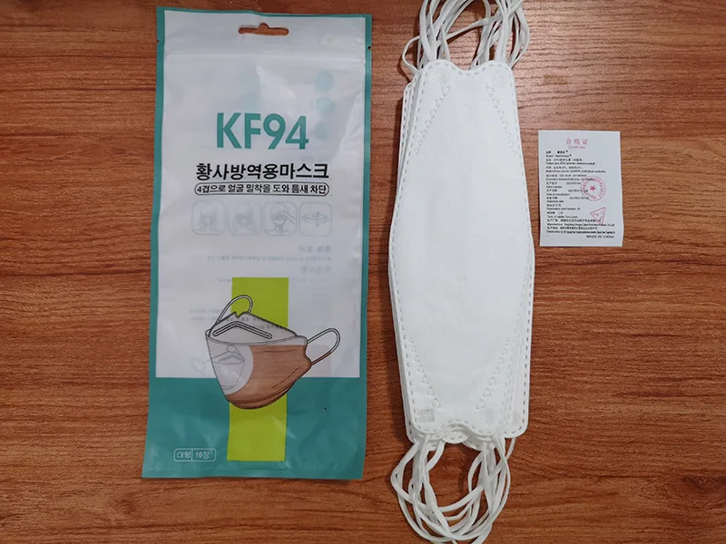 MaskFace Kf94 Adult Korean Kf 94 Kn94 Facemask Colored K94 Disposable