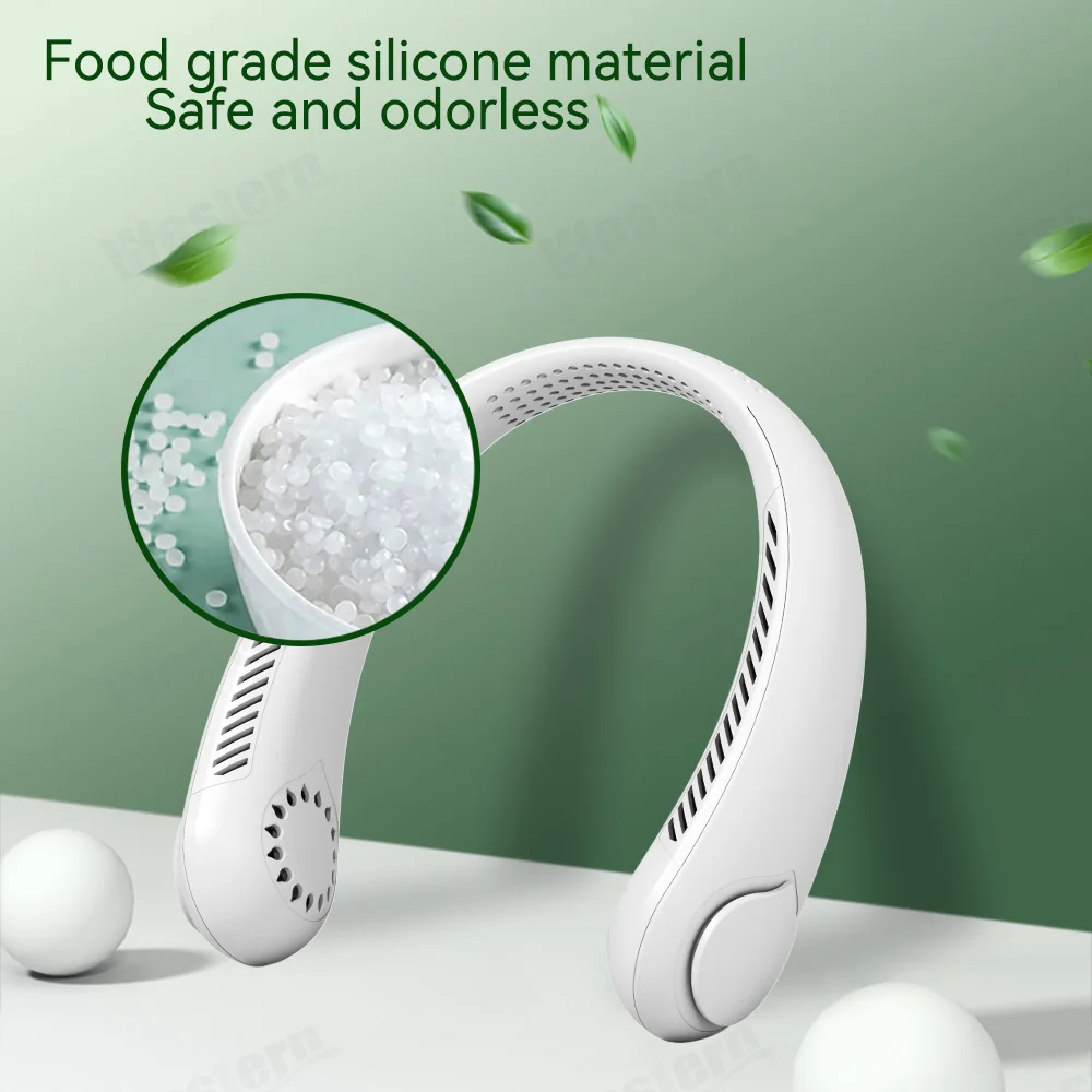 USB Wearable Cooling Mini Personal Neckband Fan