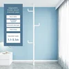 bold 32 diameter-frosted white single rod-3 clothes hook
