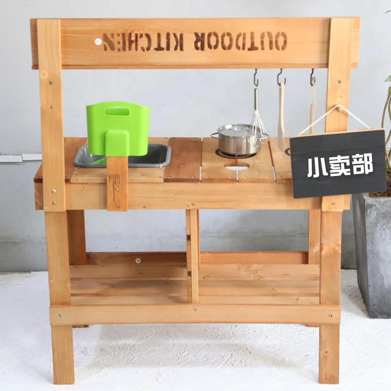 Деревянная игрушка для кухни на заказ другая уличная Детская игра приготовления пищи Детские уличные игрушки