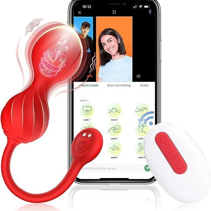 Vibrateurs clitoridiens APP G Spot avec 9 modes de vibration Vibrateurs télécommandés Jouets sexuels pour adultes pour le plaisir des femmes et des couples