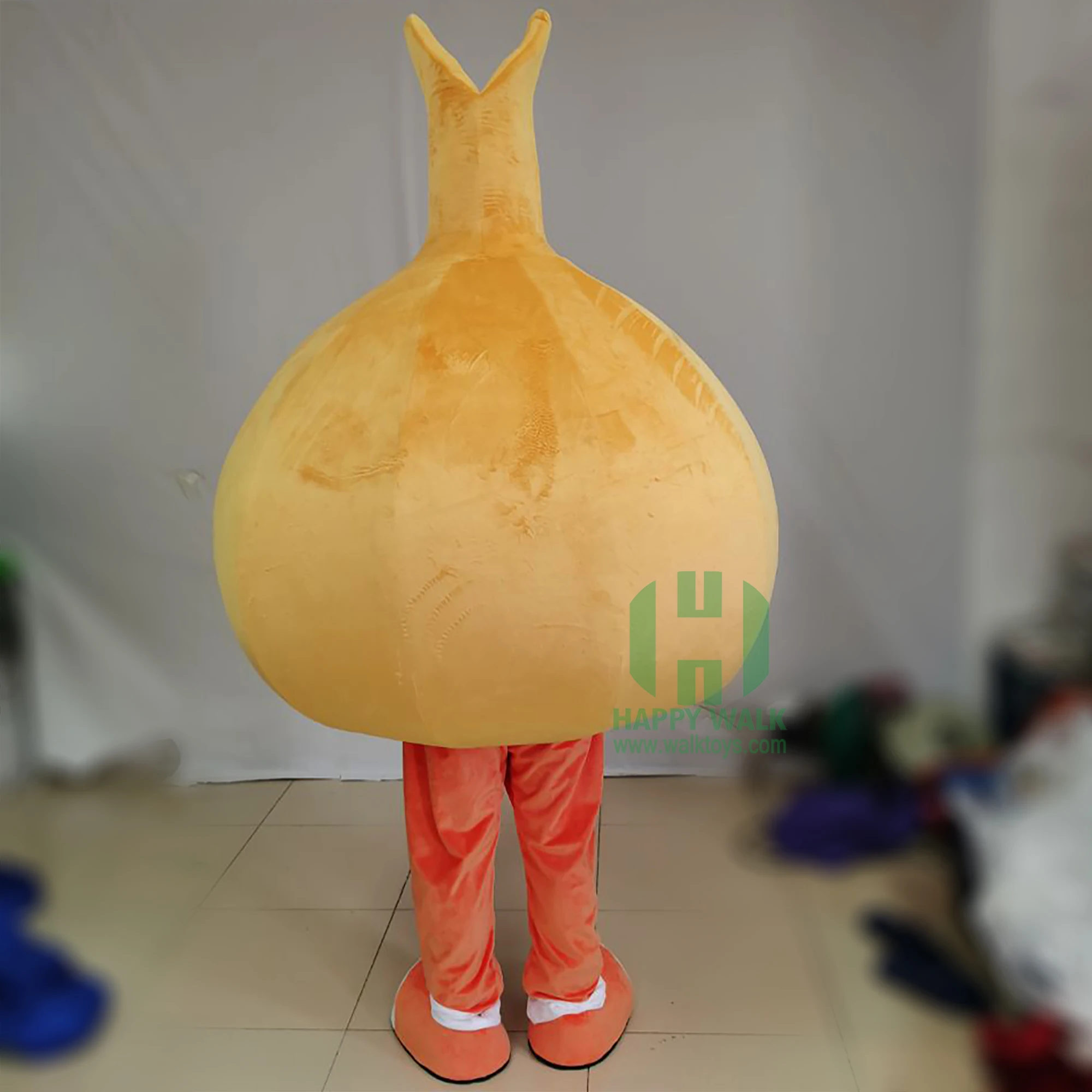 Customized Made Your Design With Logo Cartoon Cute Garlic Food Mascot Costume for Adult