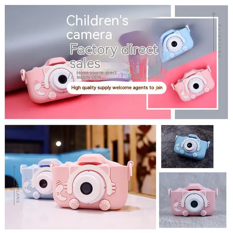 16G Cute Mini Children's Camera Birthday Gifts Cartoon Penguin Digital Camera main image 0