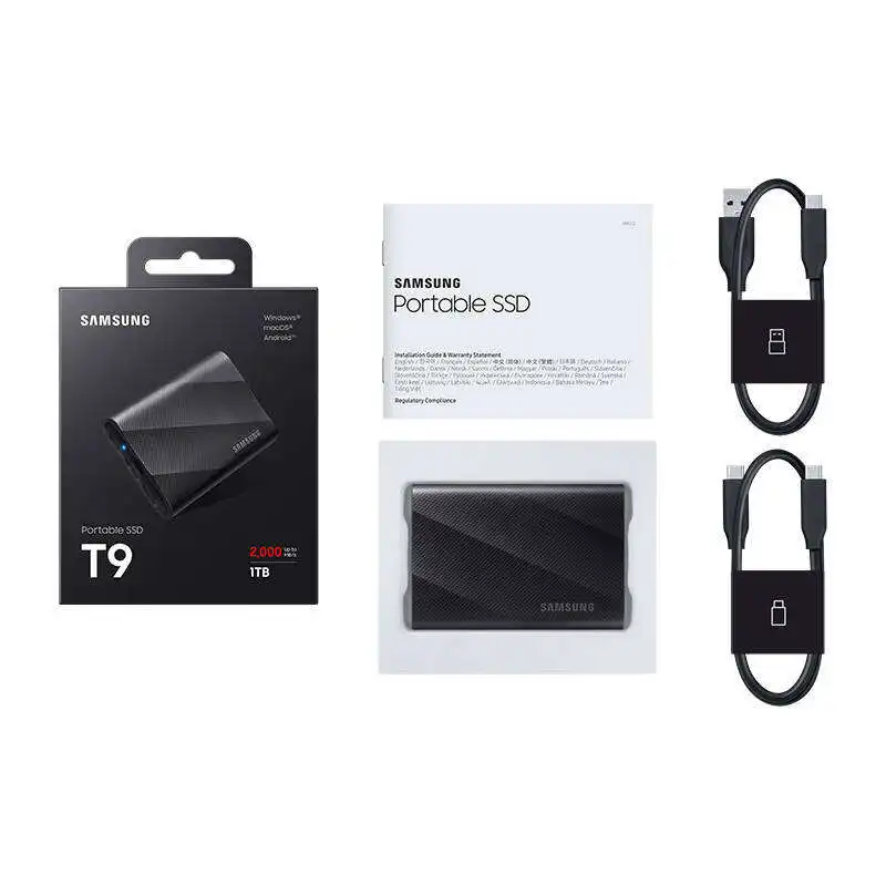Samsung T9 Portable SSD - High Speed 1TB to 4TB Storage