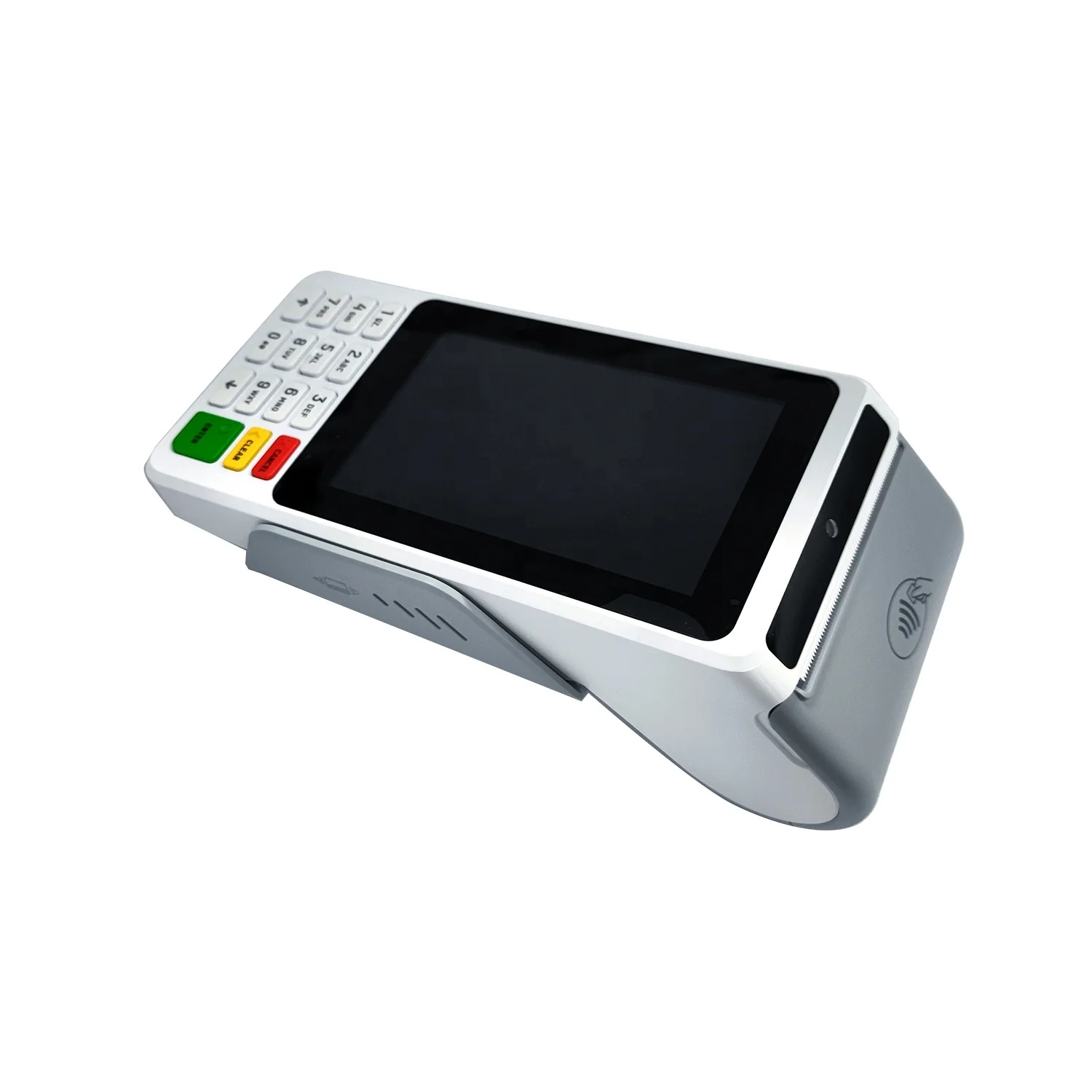 Handheld Pos Restaurant Machine with Printer Android 11 System Smart Pos Terminal with QR Scanner Bank Card Reader Device