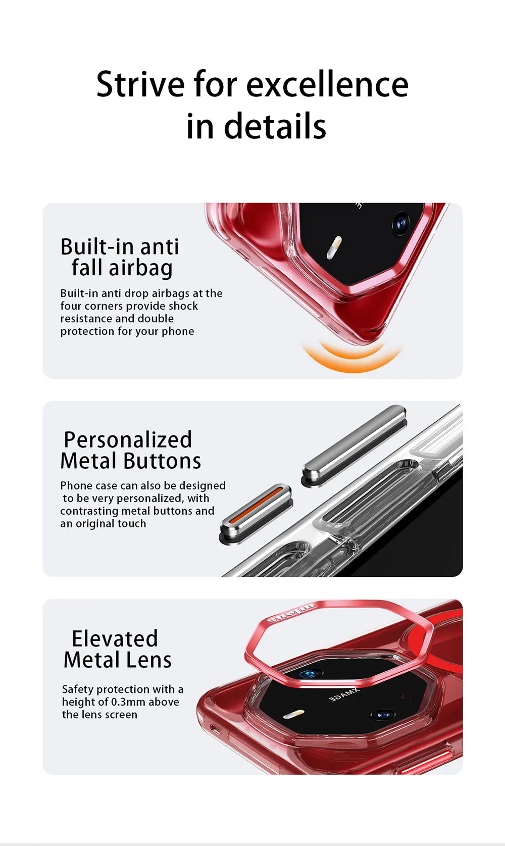 product clear case for huawei mate 60 rs ultimate lens films camera protector magnetic ring phone transparent hard pc  wls80 wlons-11