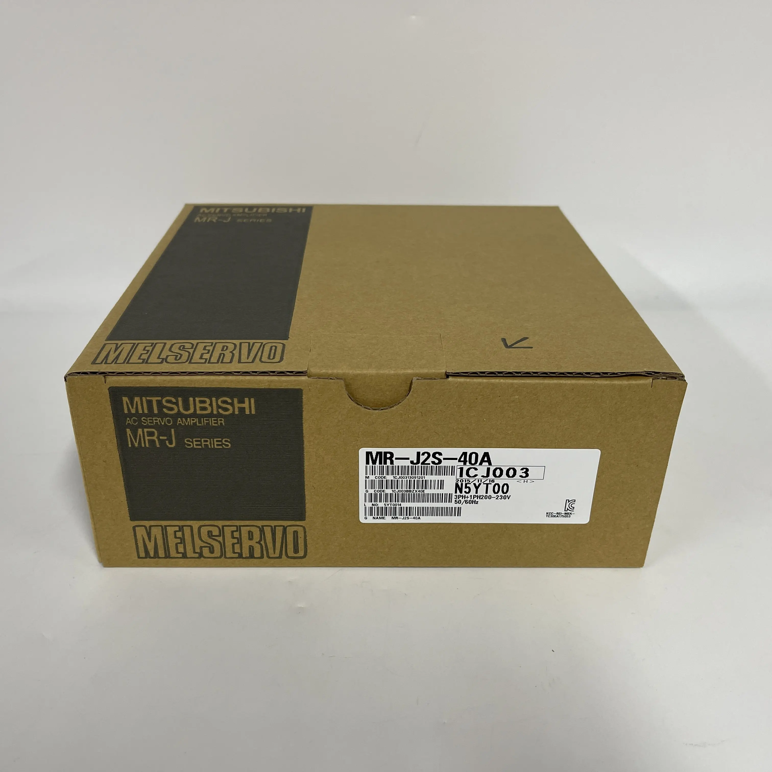 MITSUBISHI AC Servo Amplifier MR-J2S Series MR-J2S-40A MITSUBISHI AC Servo Amplifier MR-J2S Series MR-J2S-40A