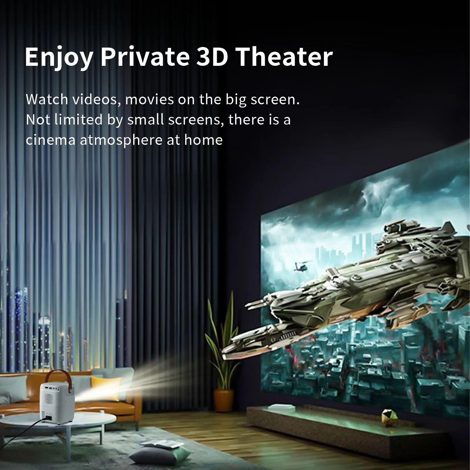 Umiio Q2 Mini Home Projector Android OS Wifi 3D Projector Hot Selling Portable Projector 4K Mini Pocket Android Beamer