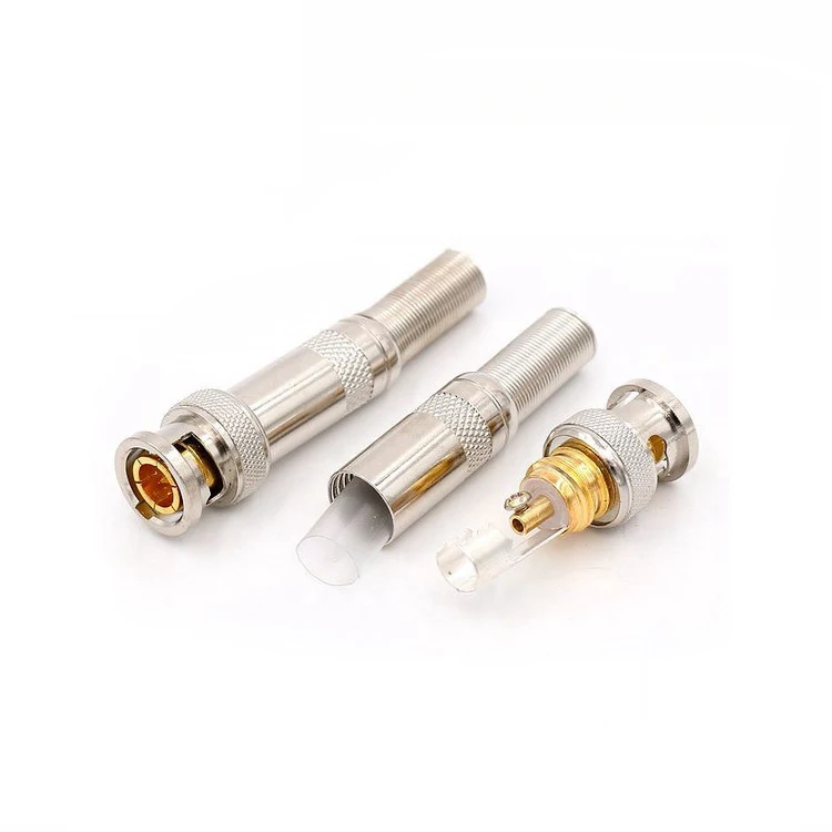 CCTV Quick Male Solderless Screw BNC Connector