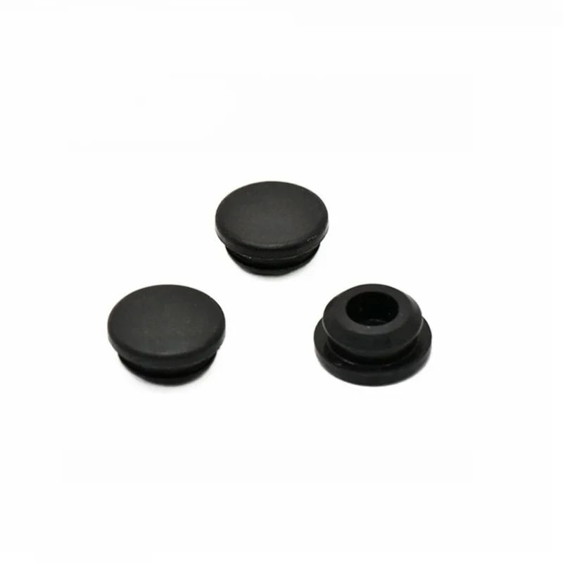 Threaded rubber clearance plug