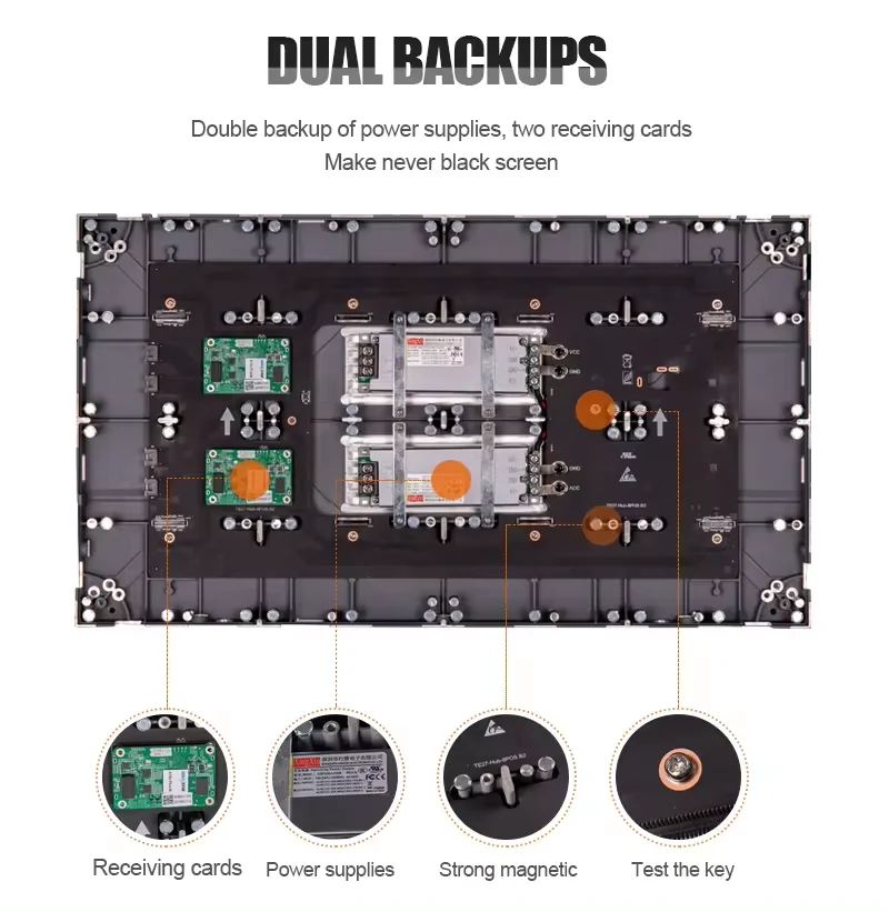 Super Bright P1.25 Digital Signage Display Panel Fine Small Pixel Pitch COB LED Video Wall for Car Advertising Screen Stand factory