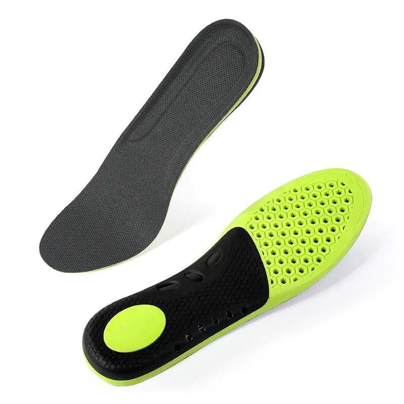 High Elastic Shock Absorbing PU Sports Insoles